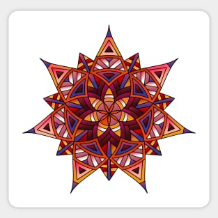 Star Mandalas 18 (Style:2) Sticker